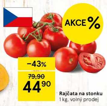 Rajčata na stonku, 1 kg 