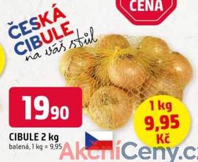 CIBULE 2 kg balená