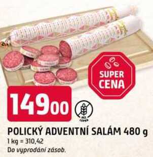 POLICKÝ ADVENTNÍ SALAM 480 g