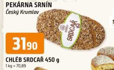 CHLÉB SRDCAŘ 450 g