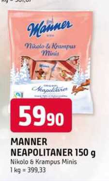 MANNER NEAPOLITANER 150 g