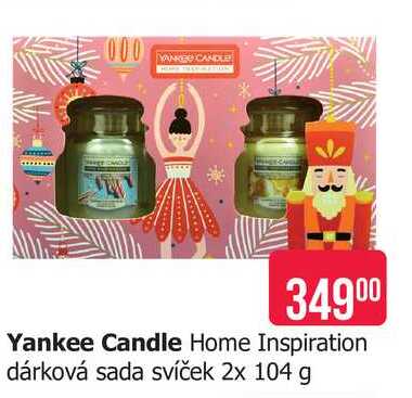 Yankee Candle Home Inspiration dárková sada svíček 2x 104 g