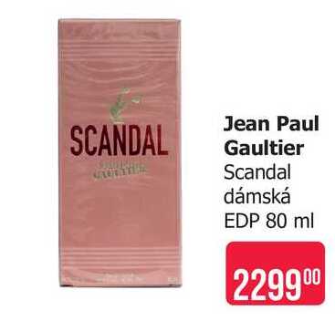 Jean Paul Gaultier Scandal dámská EDP 80 ml