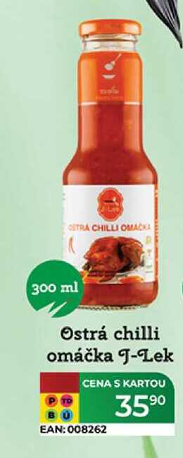 Ostrá chilli omáčka 300 ml