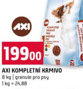 AXI KOMPLETNÍ KRMIVO 8 kg granule pro psy