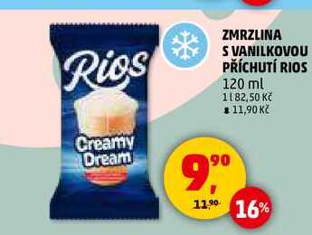 ZMRZLINA S VANILKOVOU PŘÍCHUTÍ RIOS, 120 ml 