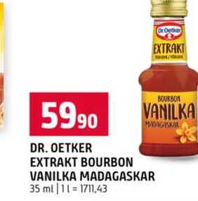 DR. OETKER EXTRAKT BOURBON VANILKA MADAGASKAR 35 ml 