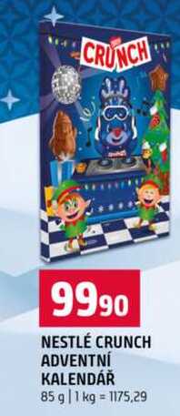 NESTLÉ CRUNCH ADVENTNÍ KALENDÁŘ 85 g 