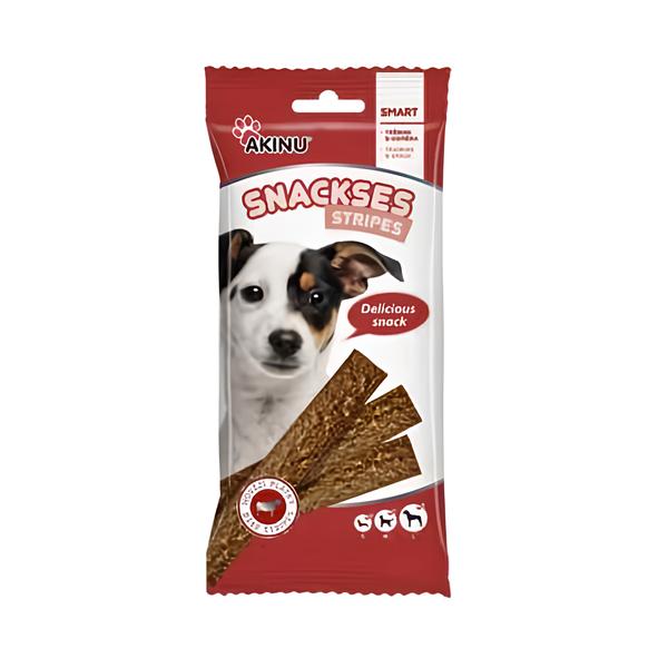 Akinu Snackses plátky hovězí (12ks)