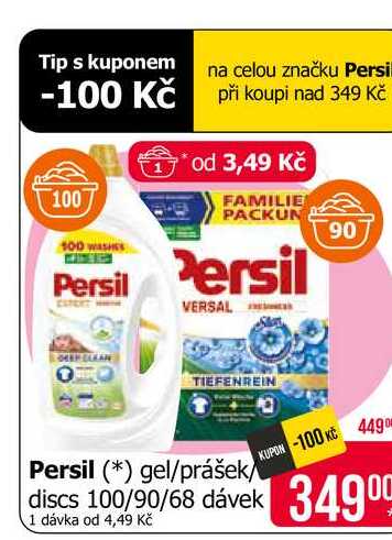 Persil gel 100 dávek