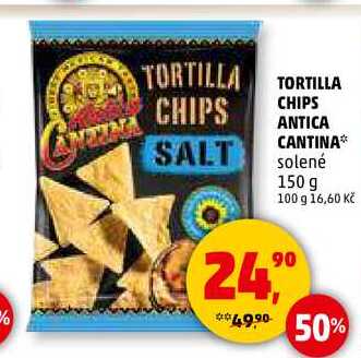 TORTILLA CHIPS ANTICA CANTINA, 150 g