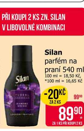 Silan parfém na praní 540 ml