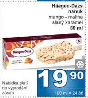 Häagen-Dazs nanuk 80ml