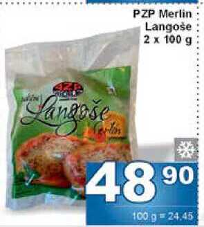 PZP Merlin Langoše 2 x 100 g