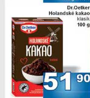 Dr.Oetker Holandské kakao klasik 100 g