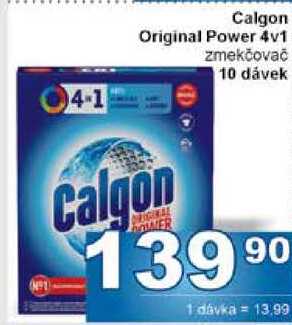 Calgon Original Power 4v1 10 dávek 