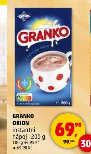 GRANKO ORION instantní nápoj, 200 g