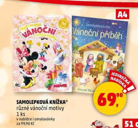 SAMOLEPKOVÁ KNÍŽKA, 1 ks 