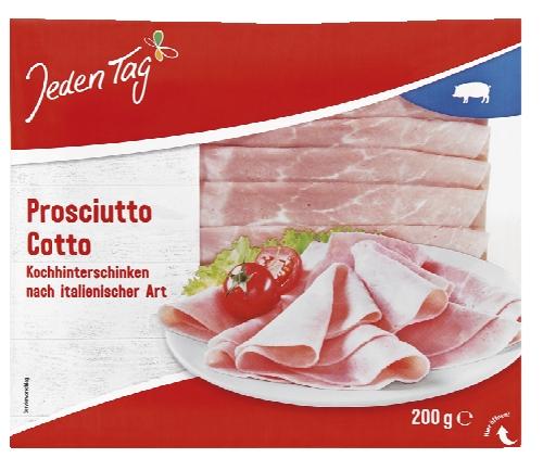 Jeden Tag Prosciutto Cotto, 200 g