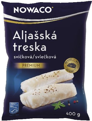 Nowaco Aljašská treska svíčková, 400 g