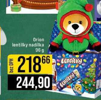 Orion lentilky nadílka 96 g 