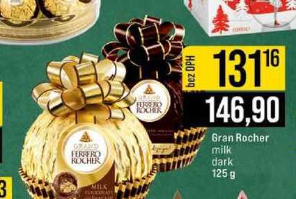 Gran Rocher milk dark 125 g 