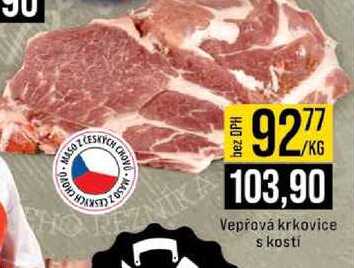 Vepřová krkovice s kosti 1kg