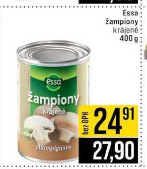 Essa žampiony krájené 400 g
