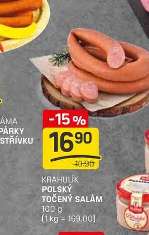 POLSKÝ TOČENÝ SALÁM 100 g