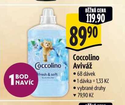 Coccolino Aviváž 68 dávek