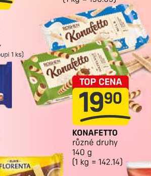 KONAFETTO různé druhy 140 g 