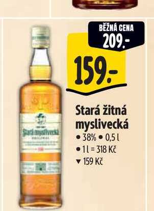   Stará žitná myslivecká 0,5 l