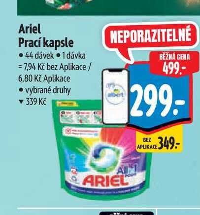 Ariel Prací kapsle 44 dávek