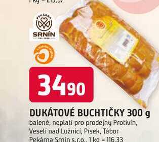 DUKÁTOVÉ BUCHTIČKY 300 g
