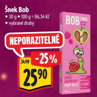 Šnek Bob, 30 g