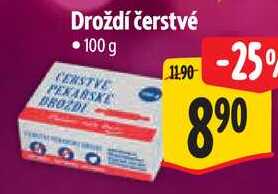 Droždí čerstvé, 100 g