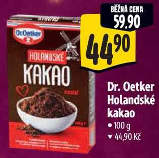 Dr. Oetker Holandské kakao, 100 g