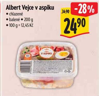 Albert Vejce v aspiku, 200 g