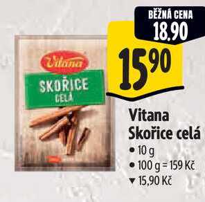 Vitana Skořice celá, 10 g