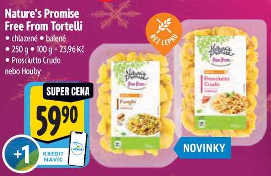 Nature's Promise Free From Tortelli, 250 g