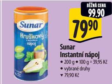 Sunar Instantní nápoj, 200 g