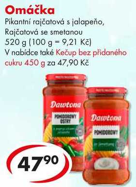 Omáčka, 520 g 