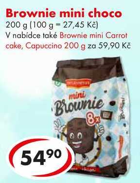 Brownie mini choco, 200 g