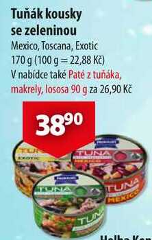 Tuňák kousky se zeleninou, 170 g 