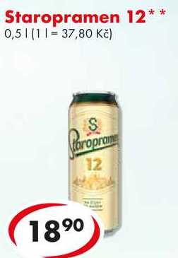 Staropramen 12, 0,5 l