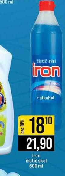 Iron čistič skel 500 ml