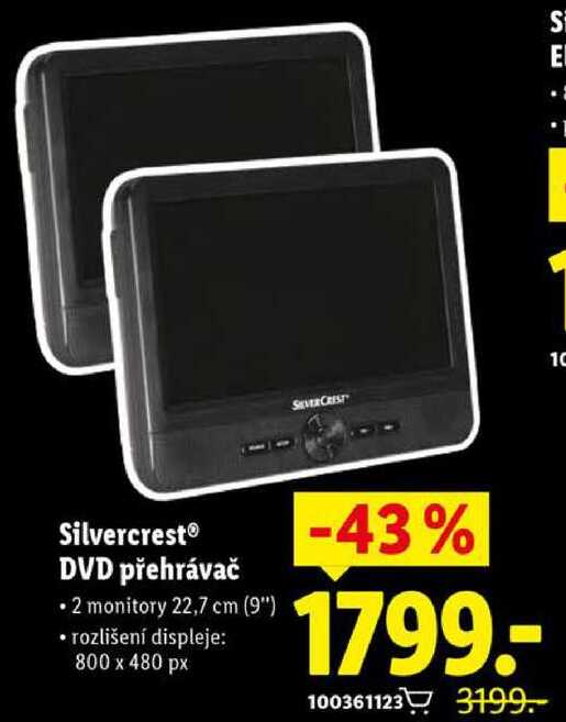 Silvercrest DVD přehrávač
