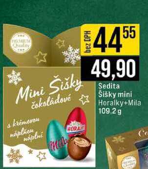Sedita Šišky mini Horalky+Mila 109,2 g 
