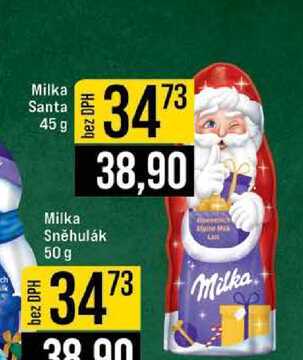 Milka Santa 45 g 