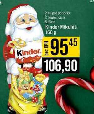 Kinder Mikuláš 160 g